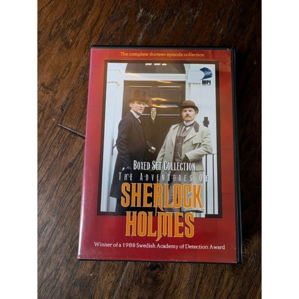 Adventures of Sherlock Holmes Boxed Set Jeremy Brett Granada TV DVD 13 Episodes